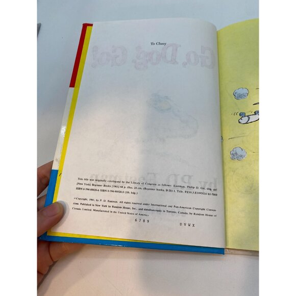 Vintage Dr. Seuss Go, Dog Go! Hardcover Children's Book by P.D Eastman - Picture 5 of 6